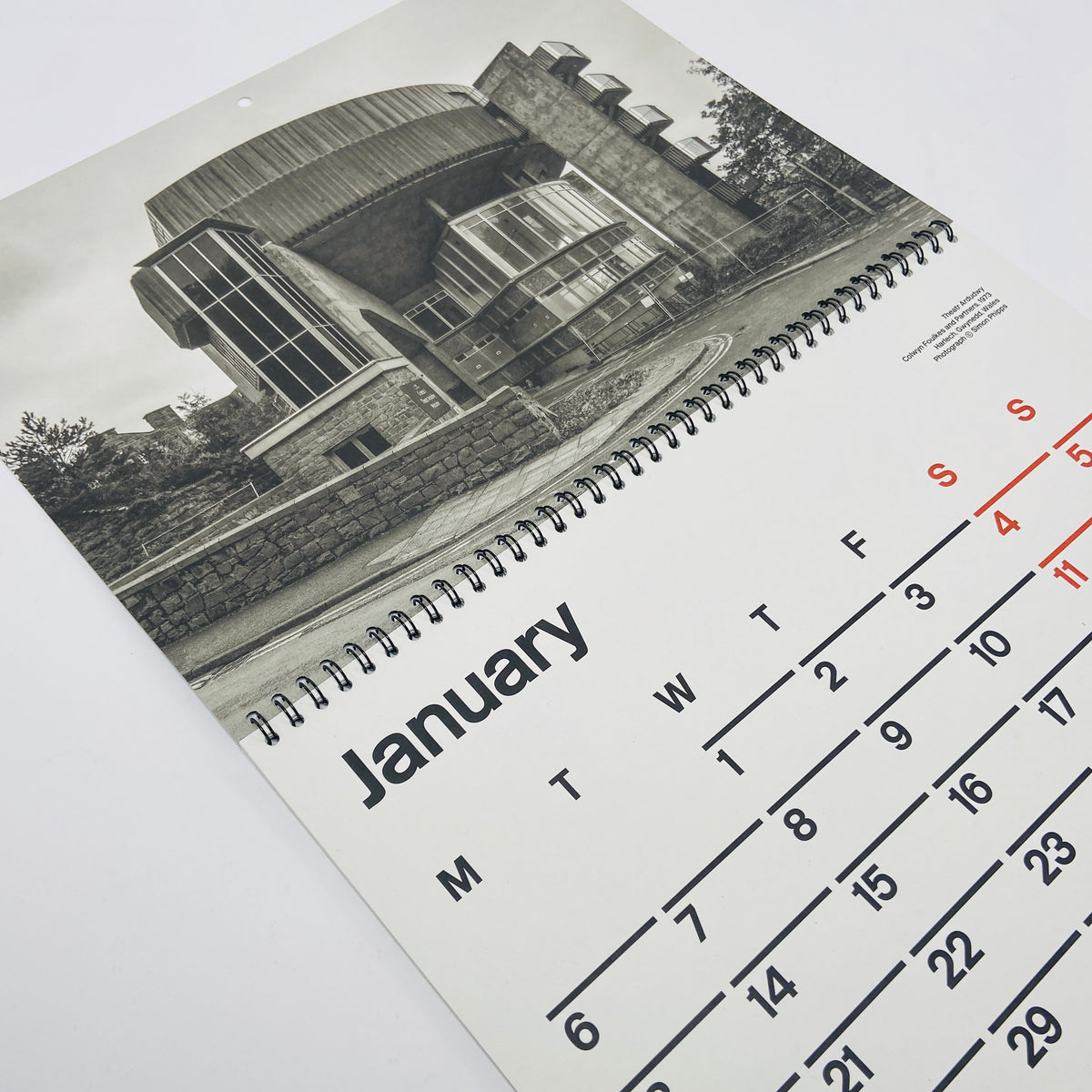 Brutalist Calendar 2025