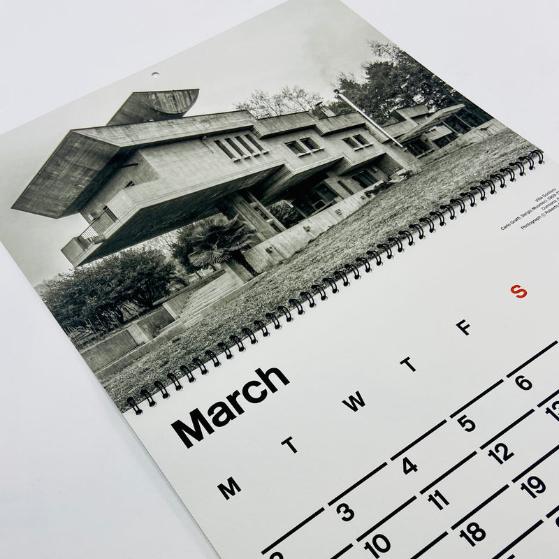 Brutalist Calendar 2026