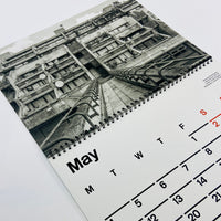 Brutalist Calendar 2026