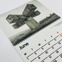 Brutalist Calendar 2026