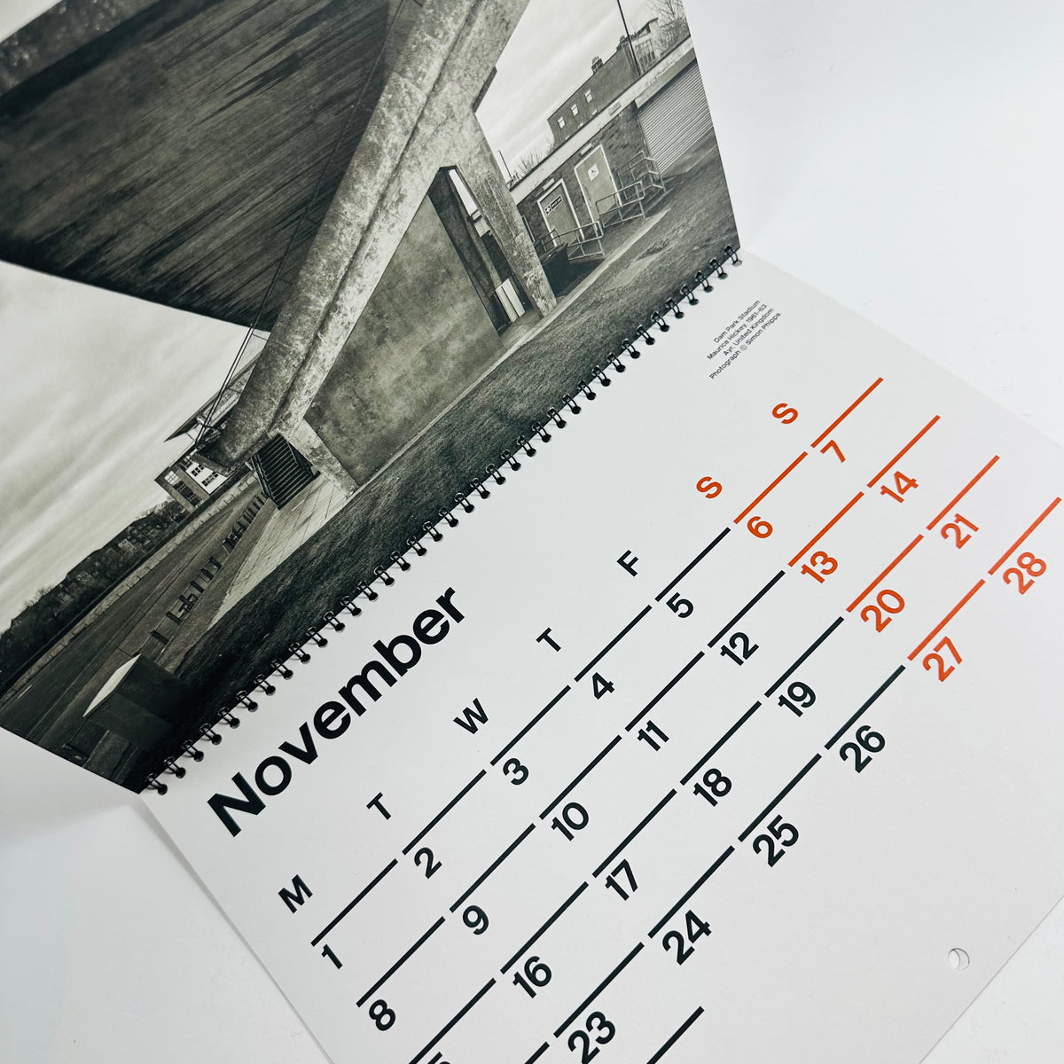 Brutalist Calendar 2027