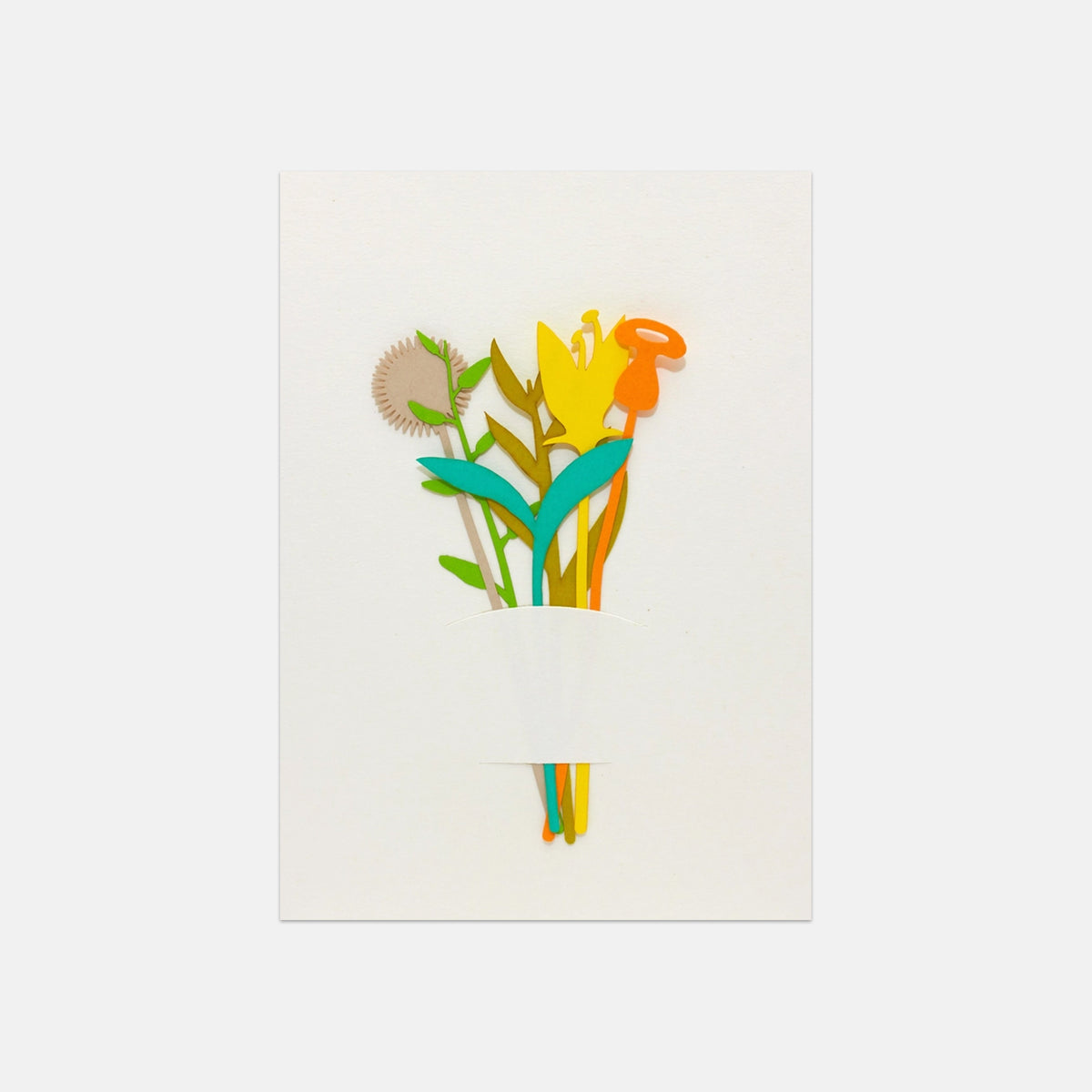 Bunch of Flowers #4 - Dotsy Card
