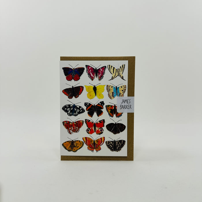 Butterflies - James Barker Card