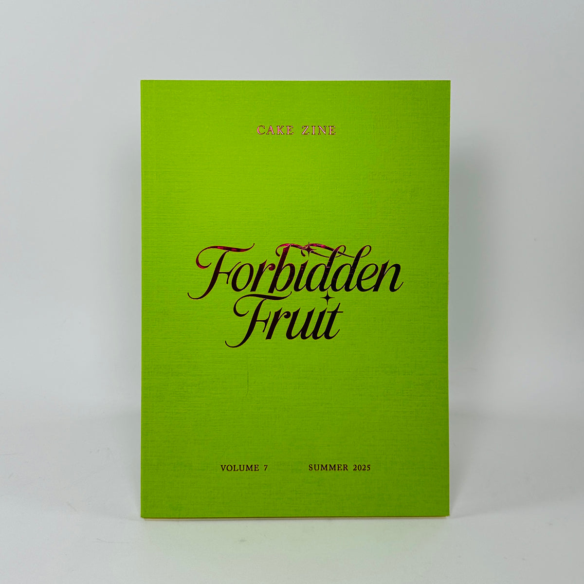 Cake Zine #7 - Forbidden Fruit