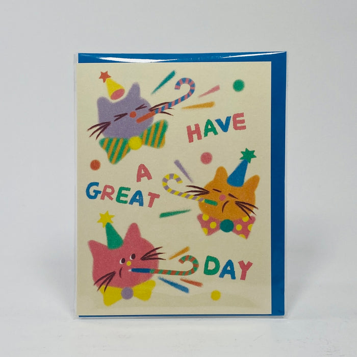Cat Celebration - Wrap Card