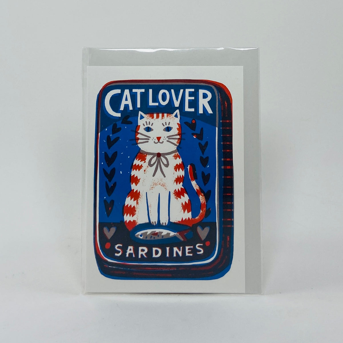 Cat Lover Sardines - The Printed Peanut Card