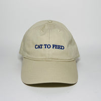 Cat To Feed Hat - Beige