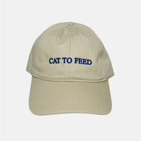 Cat To Feed Hat - Beige