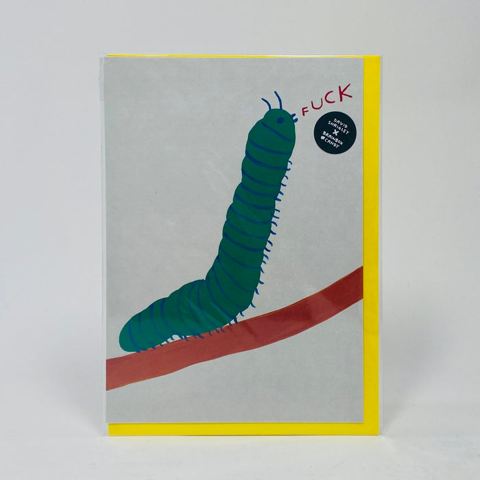 Caterpillar - David Shrigley Card