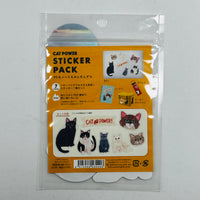 Cats Power by Sodeyama Kahoko - Greeting Life Sticker Pack
