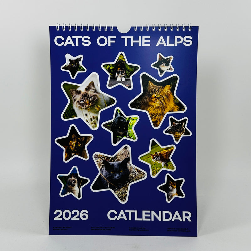 Cats of the Alps - 2026 Catlendar