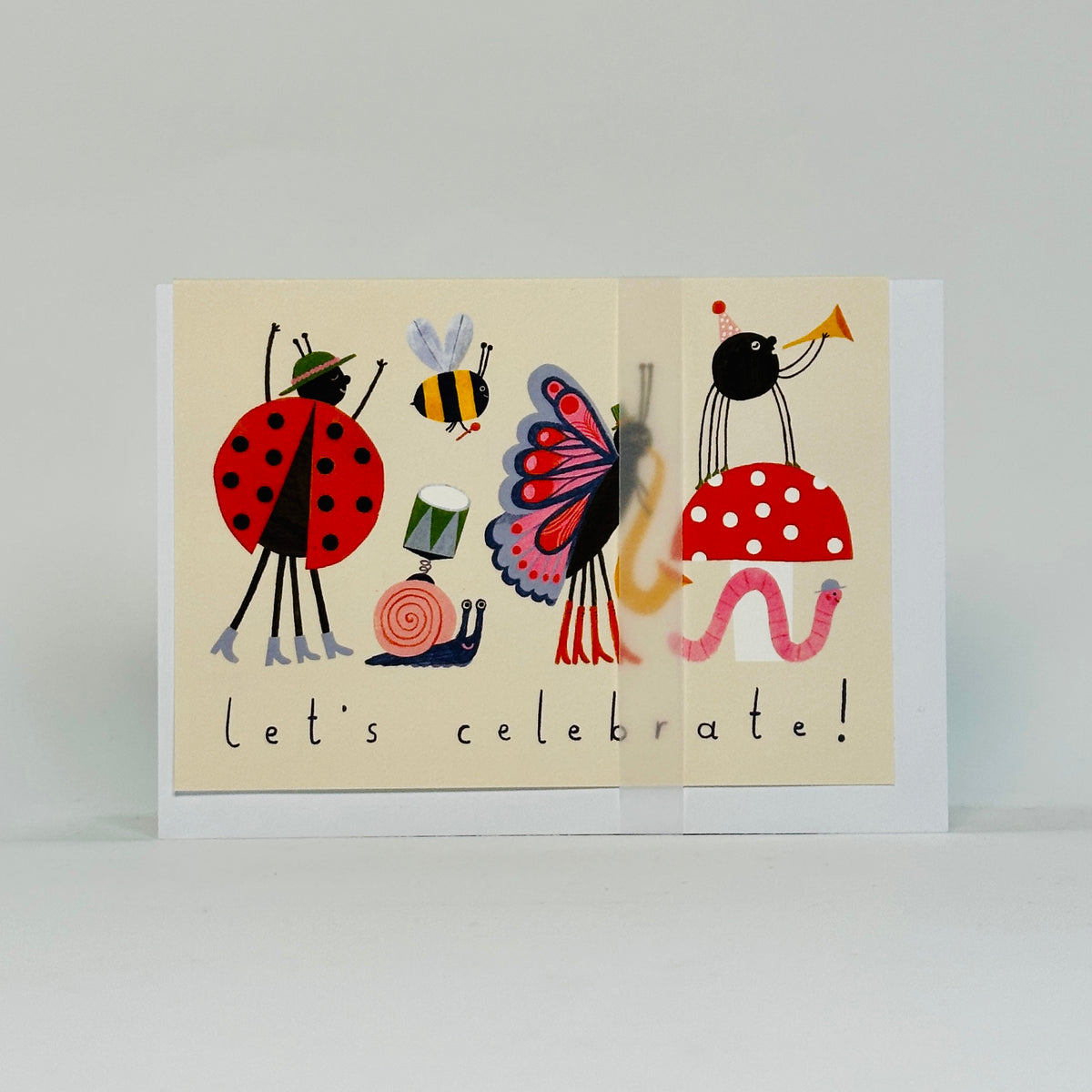 Celebration Bugs - Holsen Studio Card