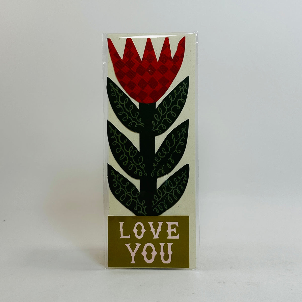 Checkerboard Lily, Love You - Hadley Card