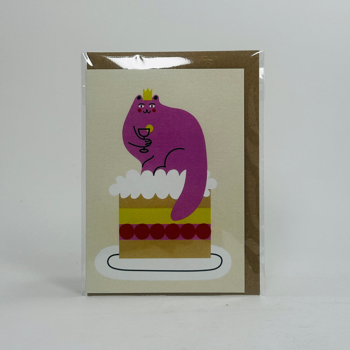 Cheers & Cake Cat - Seek Print