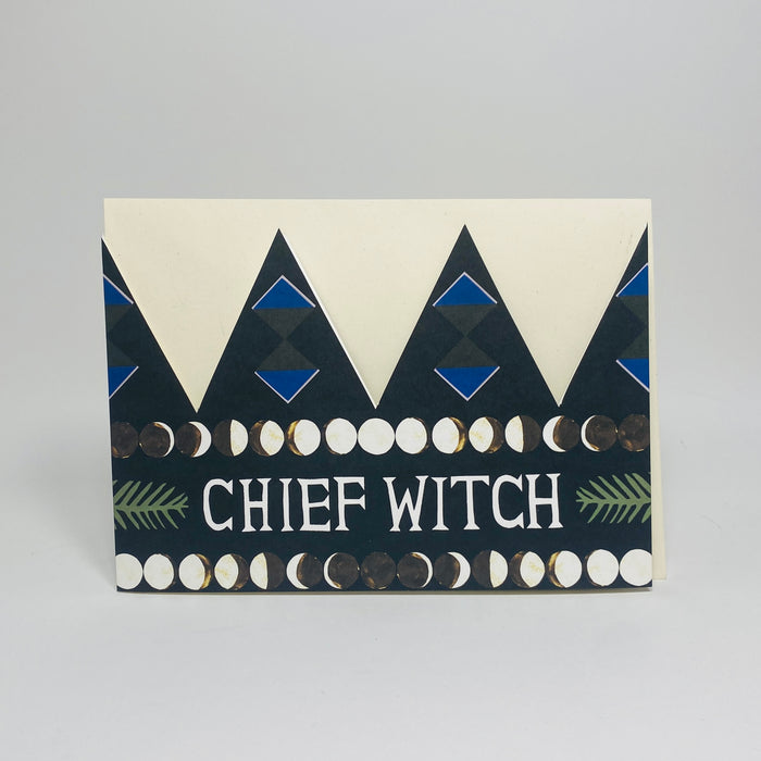 Chief Witch Party Hat - Hadley Card