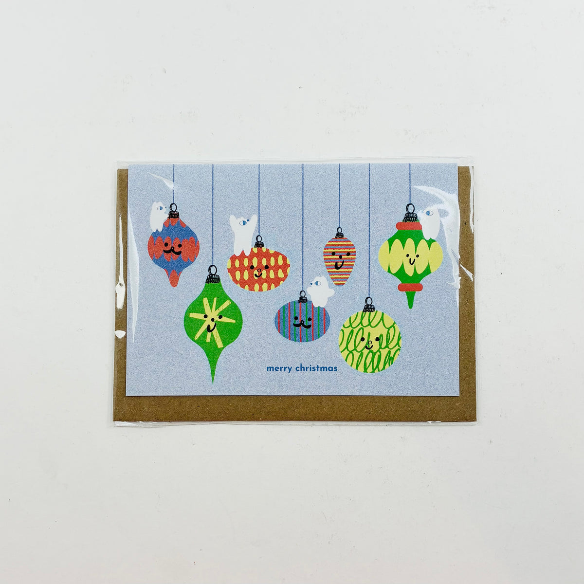 Christmas Baubles - Beth Mazuryk Christmas Card