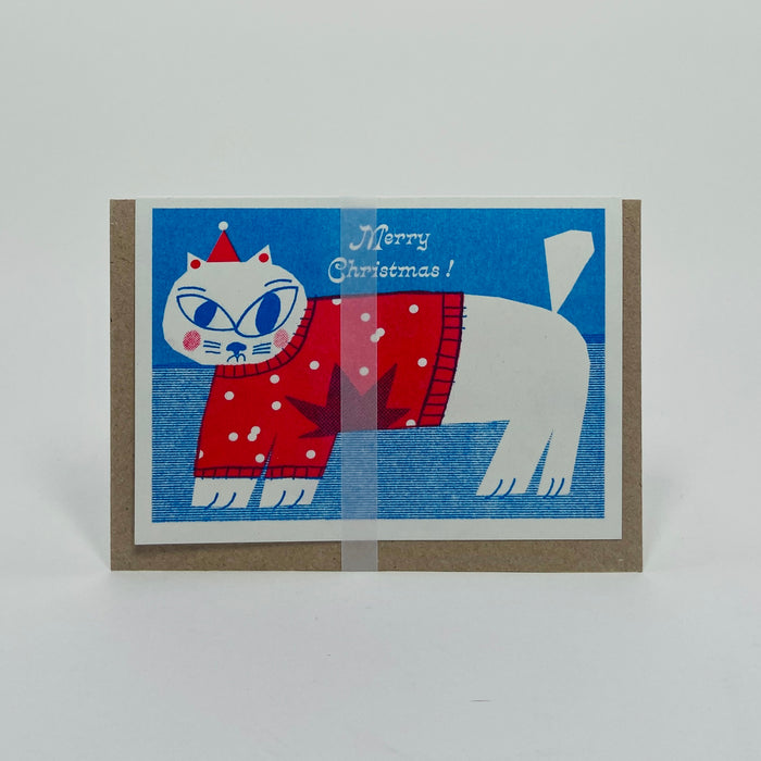 Christmas Cat - Rebecca Buchanan Card