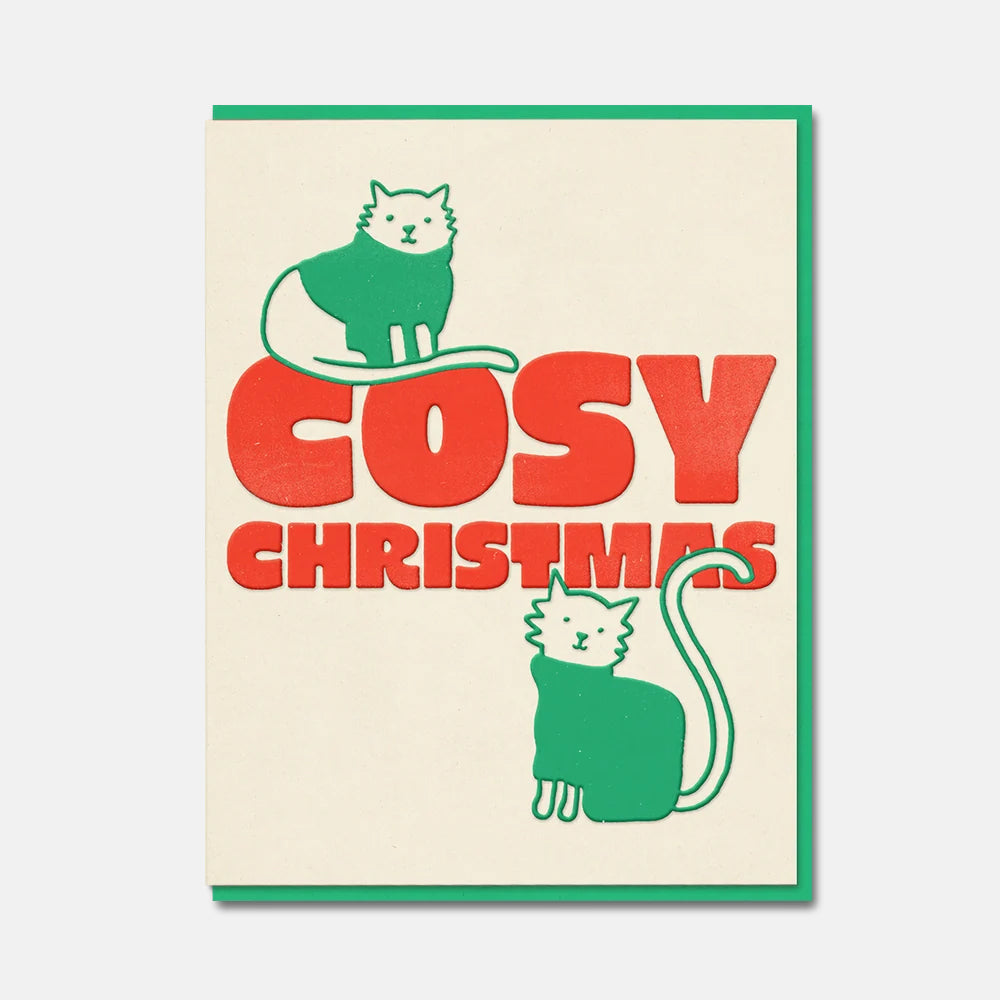Christmas Cats - 1973 Christmas Card