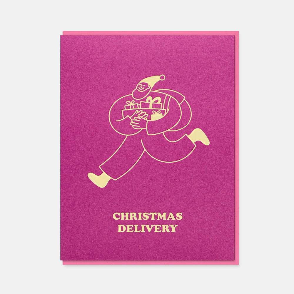 Christmas Delivery - 1973 x Doodles Christmas Card