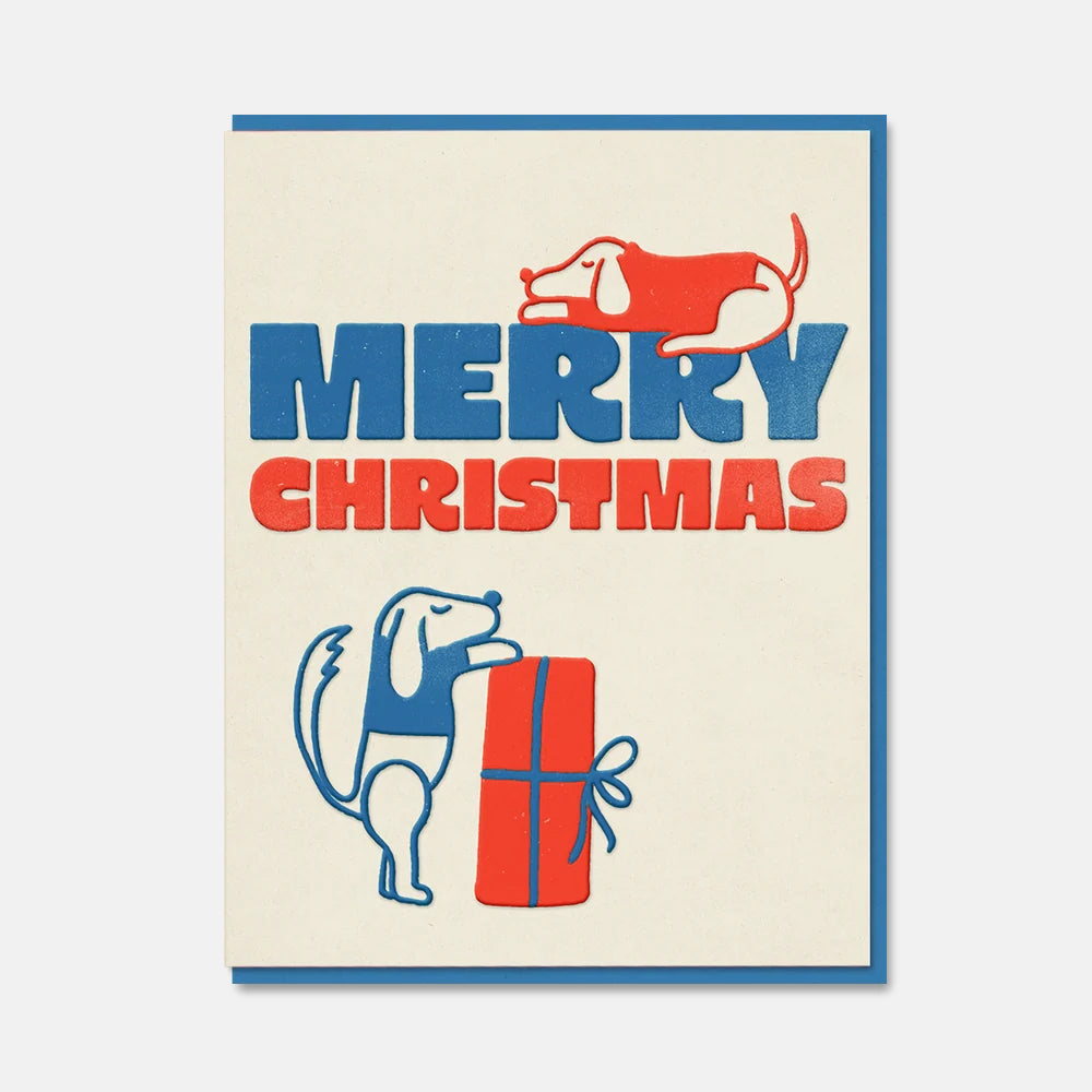 Christmas Dogs - 1973 Christmas Card