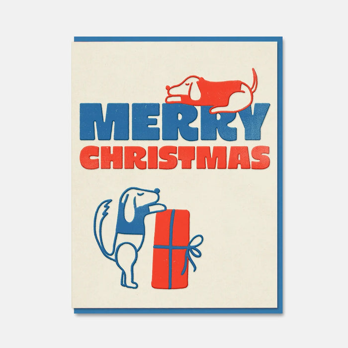Christmas Dogs - 1973 Christmas Card