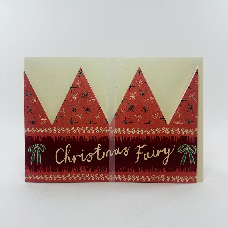 Christmas Fairy Party Hat - Hadley Card