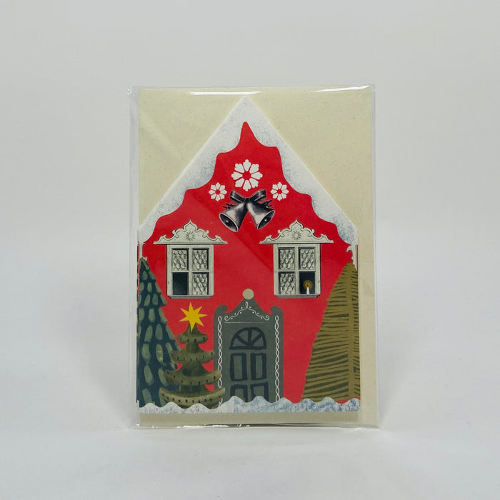 Christmas Houses Concertina - Hadley Card