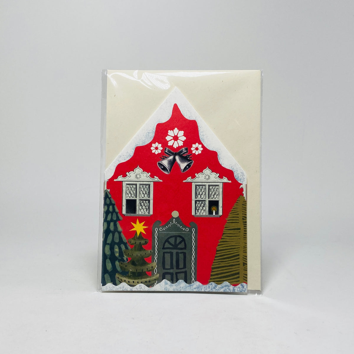 Christmas Houses Concertina - Hadley Card