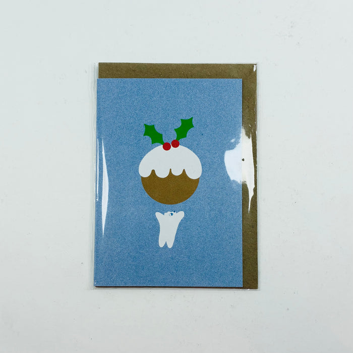 Christmas Pudding - Beth Mazuryk Christmas Card
