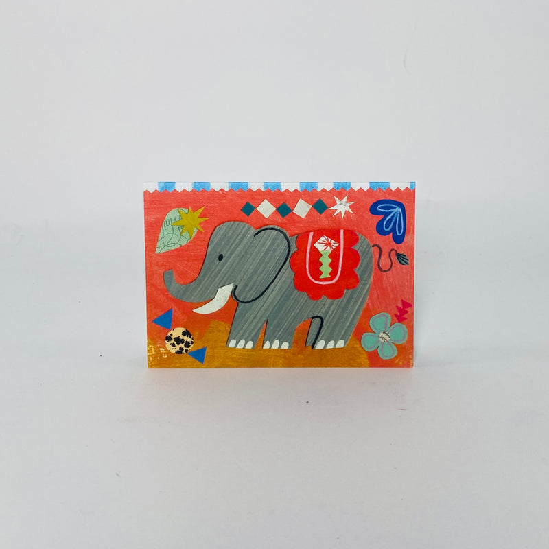Circus Elephant - Mortlake Papers Card