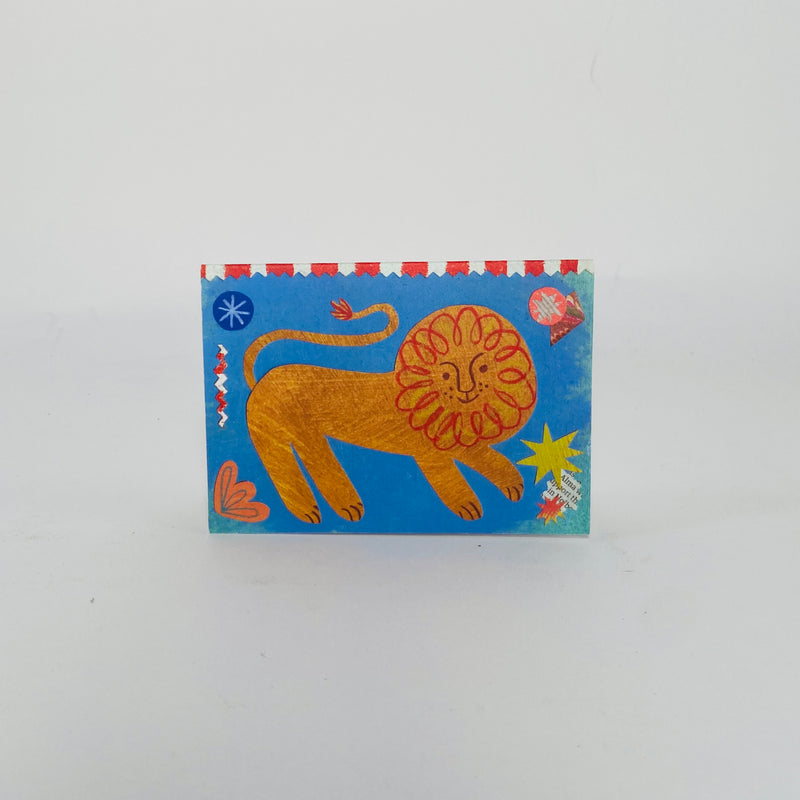 Circus Lion - Mortlake Papers Card