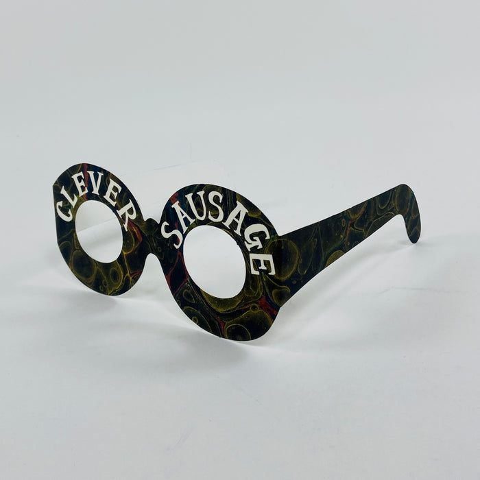 Clever Sausage Glasses  - Hadley Card