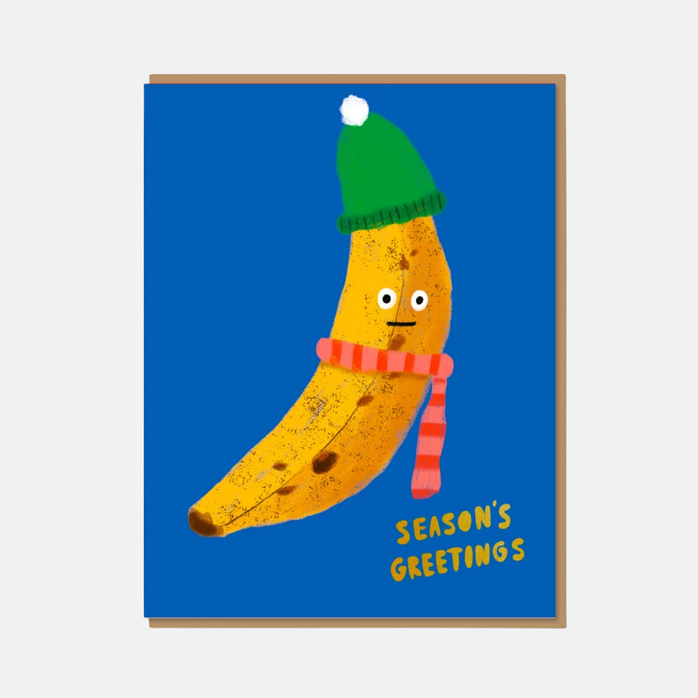 Cosy Banana - 1973 x Carolyn Suzuki Christmas Card