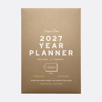 2027 Year Planner - Crispin Finn