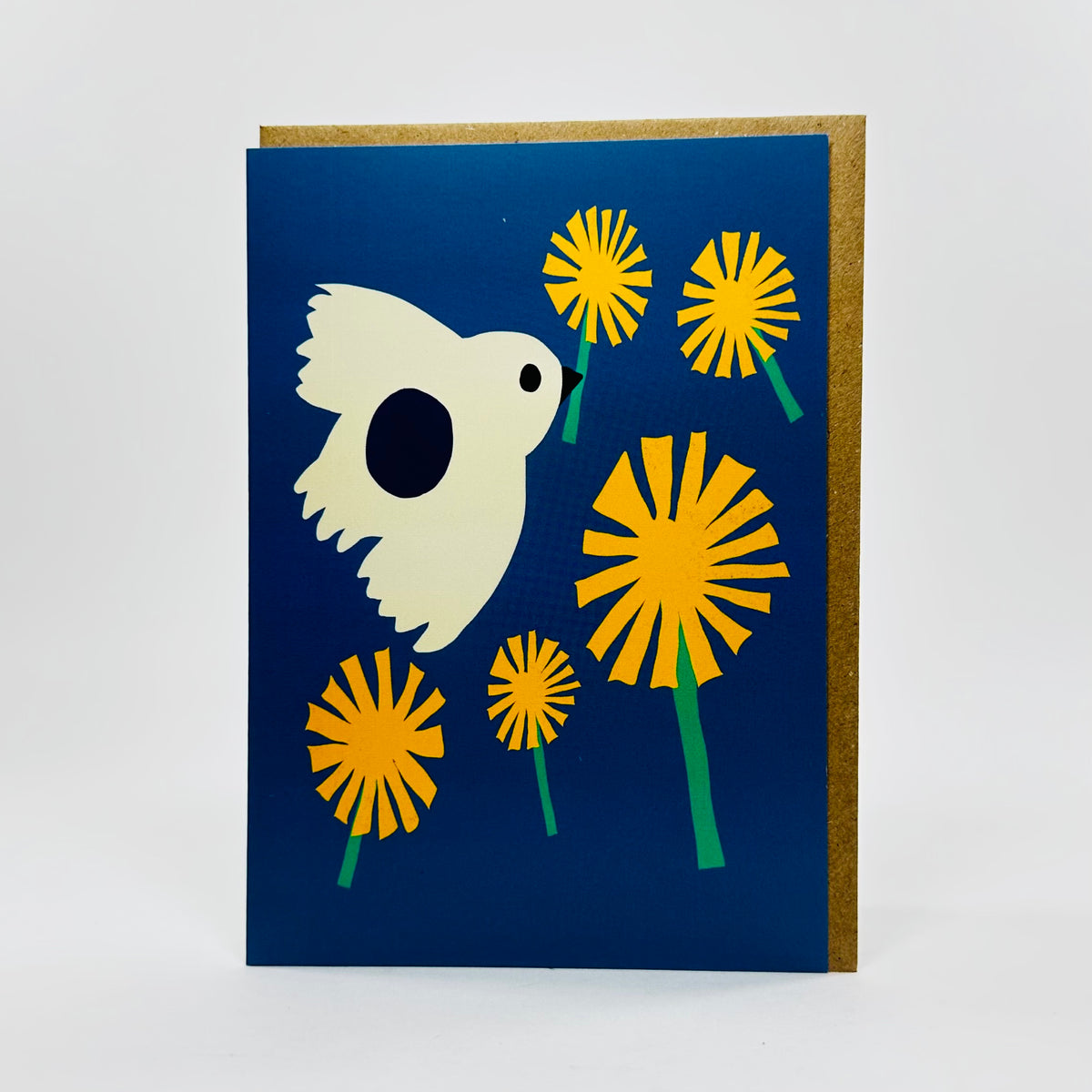 Dandelion Bird - Christina Hagerfors x East End Prints Card
