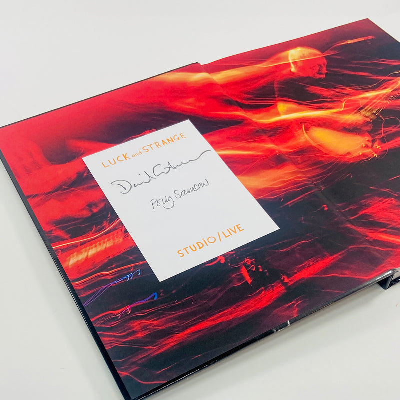 David Gilmour - Luck and Strange - Studio/Live (SIGNED COPY)