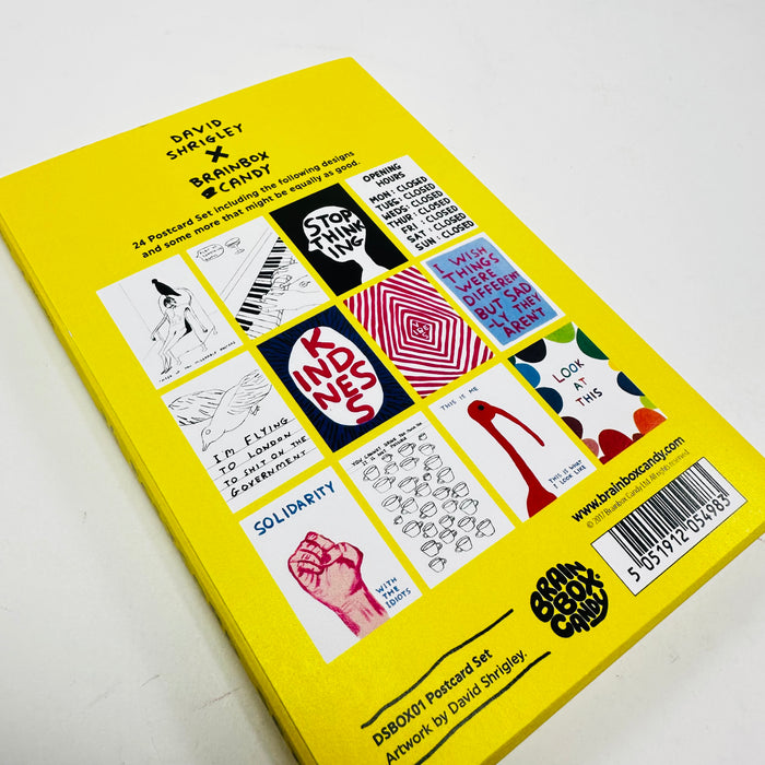 David Shrigley 24 Postcard - Set 2