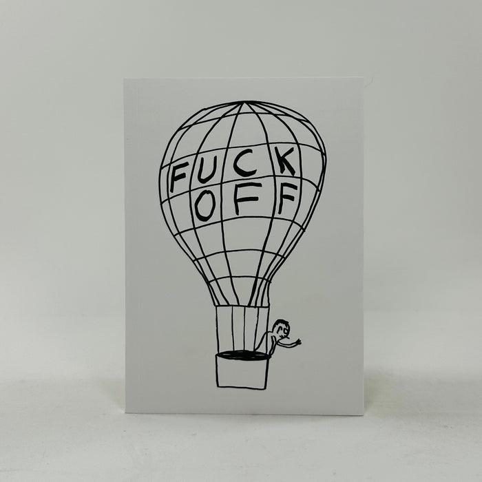 David Shrigley A6 Notebook - Fuck Off