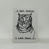 David Shrigley A6 Notebook - I Eat People