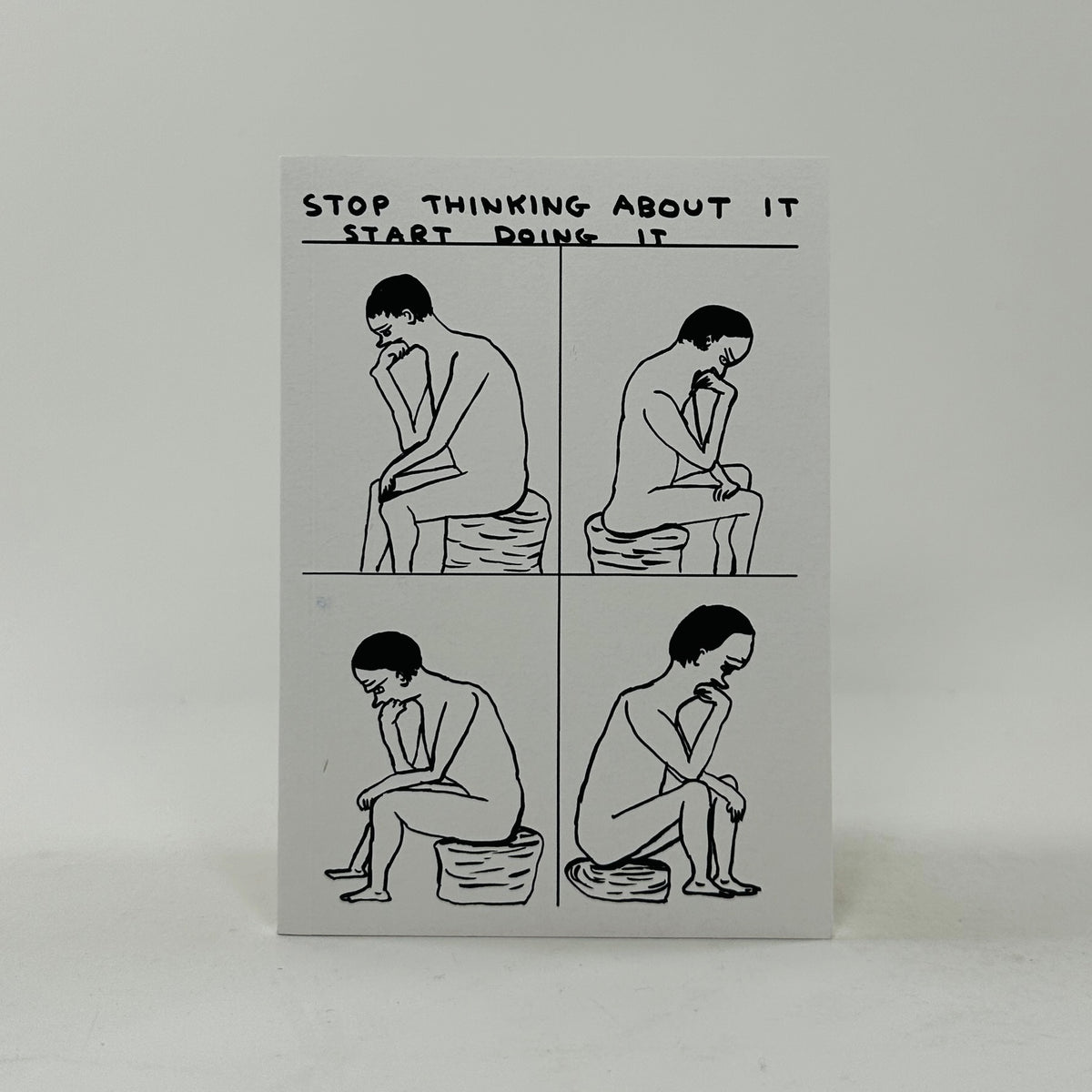 David Shrigley A6 Notebook - Start Doing It
