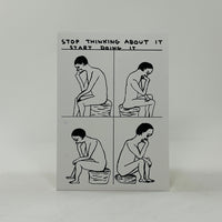 David Shrigley A6 Notebook - Start Doing It