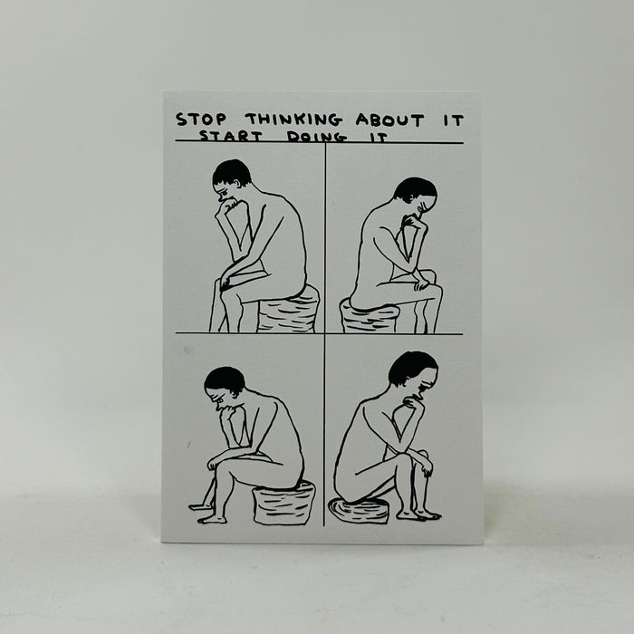 David Shrigley A6 Notebook - Start Doing It