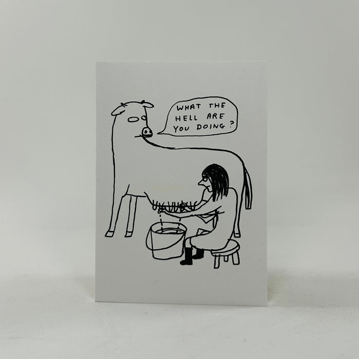 David Shrigley A6 Notebook - What the Hell