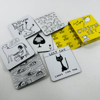 David Shrigley Coaster Set - 1