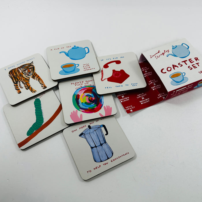 David Shrigley Coaster Set - 2