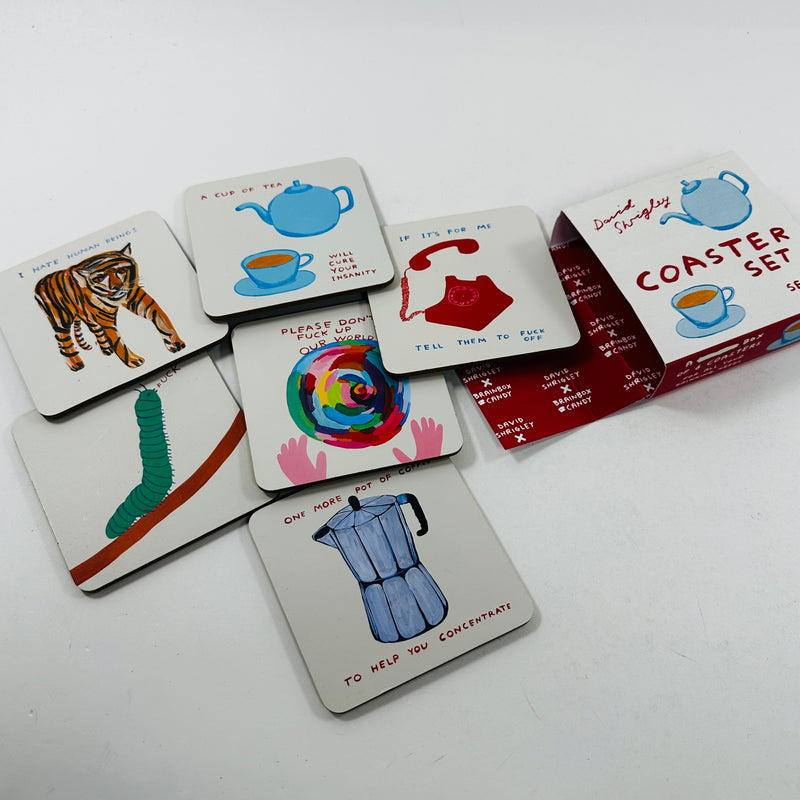 David Shrigley Coaster Set - 2