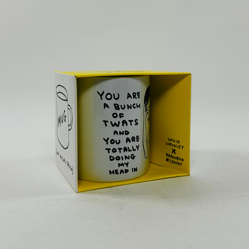 David Shrigley Mug - Bunch of Twats
