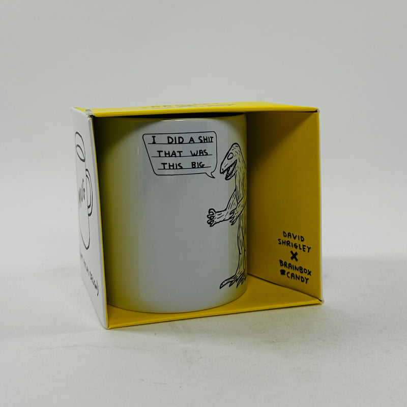 David Shrigley Mug - Dinosaur Shit
