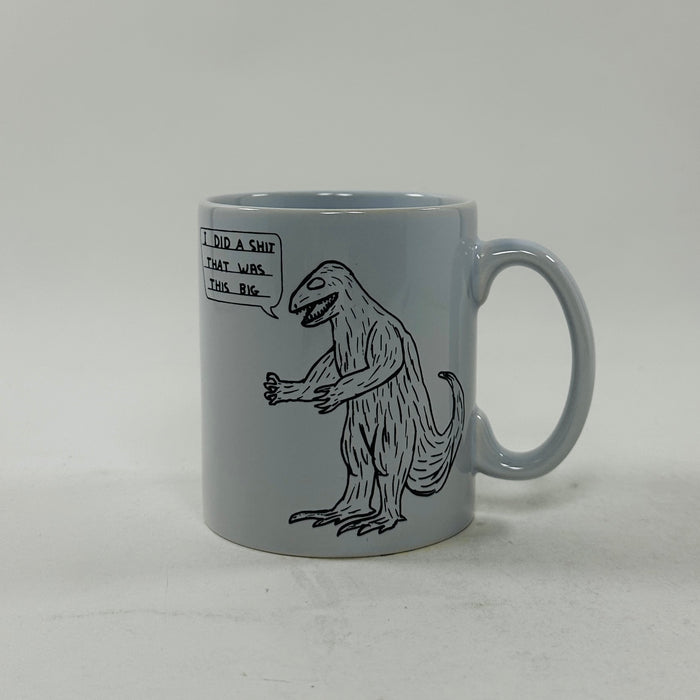 David Shrigley Mug - Dinosaur Shit