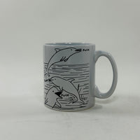 David Shrigley Mug - Dolphins